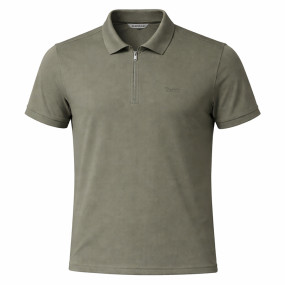 MEN HALF ZIPPER COLLAR NECK