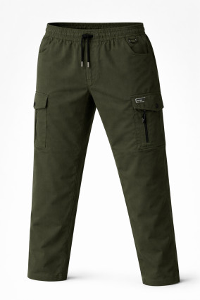 MEN COTTON TWILL CARGO