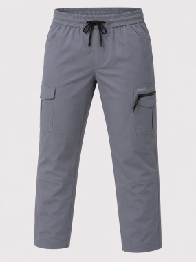 Multi-Pocket Cargo Pants for Men