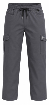 Premium cotton cargo pants with utility pockets