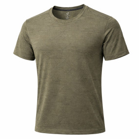 MEN JACQUARD HS ROUND-NECK