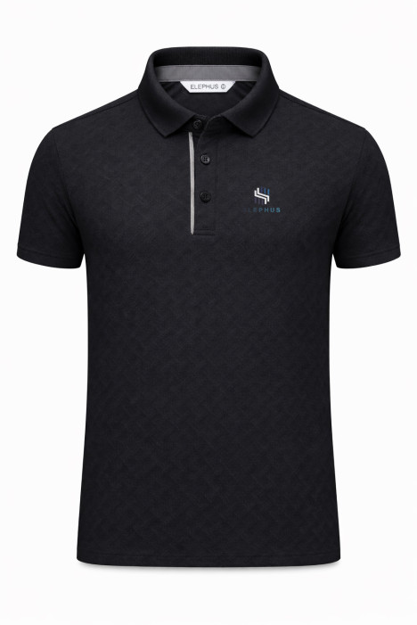 Men's Black Polo T-shirt