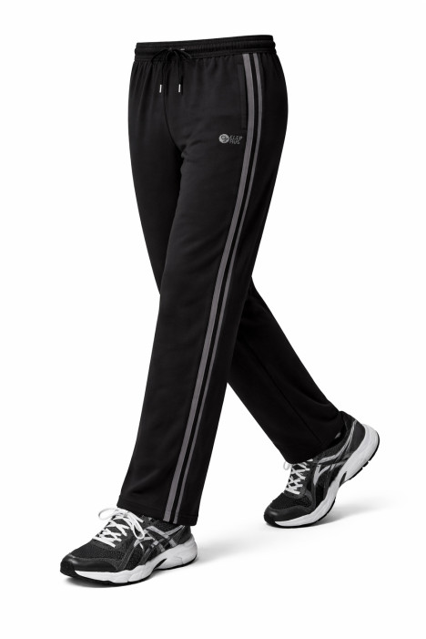 BLACK MEN'S STRAIGHT FIT LOWER