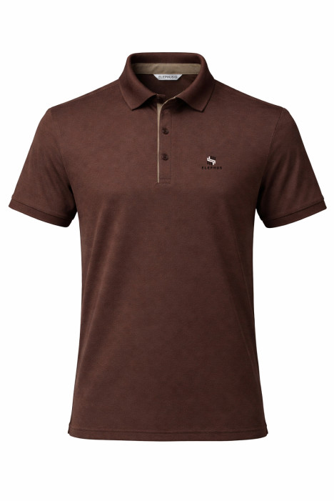 Men's Coffee Polo T-shirt