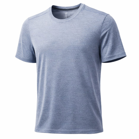 SKYBLUE 2 MEN JACQUARD HS ROUNDNECK