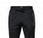 MEN BLACK REGULAR-FIT LYCRA LOWER