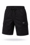 MEN'S COTTON BLACK CARGO SHORTS