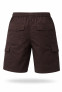 MEN'S COTTON COFFEE  CARGO SHORTS