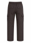ELEPHUS Cotton Twill Utility Cargo Pants - Coffee