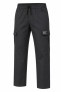 ELEPHUS Cotton Twill Utility Cargo Pants -Darkgrey