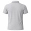 MEN HALF ZIPPER LIGHT GREY COLLAR NECK TSHIRT