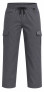 ELEPHUS Cotton Twill Utility Cargo Pants - Mid Grey