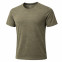 OLIVE GREEN MEN JACQUARD HS ROUNDNECK